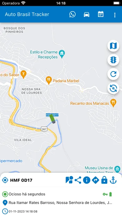 Captures d'écran de Auto Brasil Tracker 2
