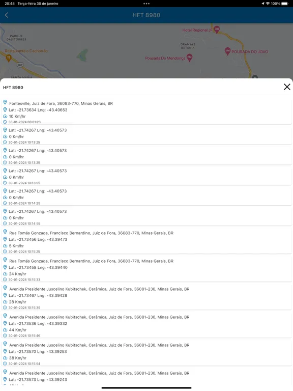 Auto Brasil Tracker 4 iPad  স্ক্রিনশট