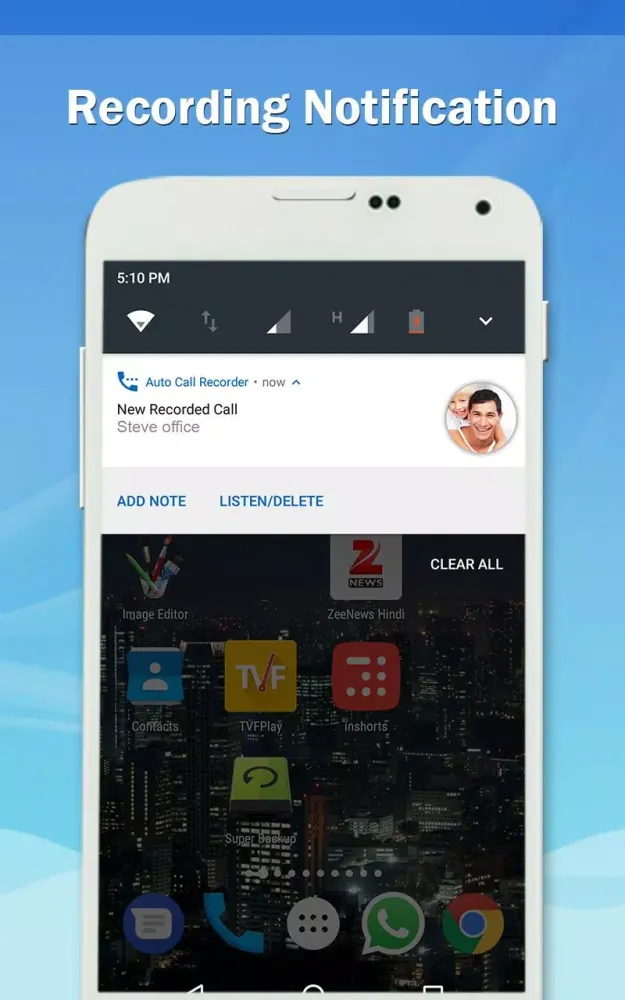 Ảnh chụp màn hình của Call Recorder Pro