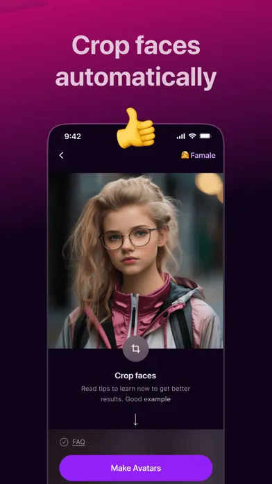 Capturas de tela do Avatarly - AI Profile Maker