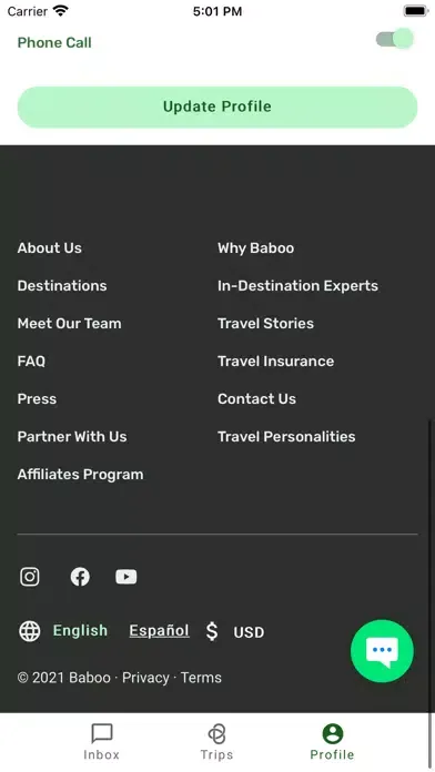 Baboo Travel應用截圖