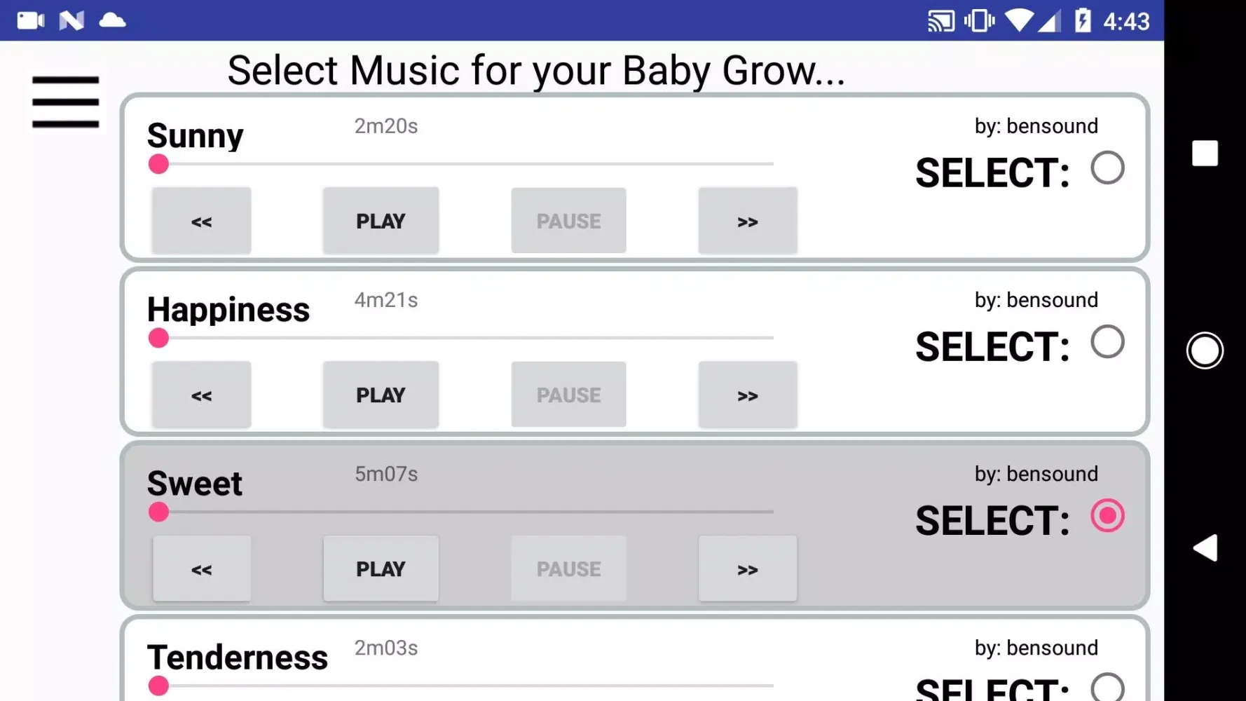 BabyGrow Screenshots