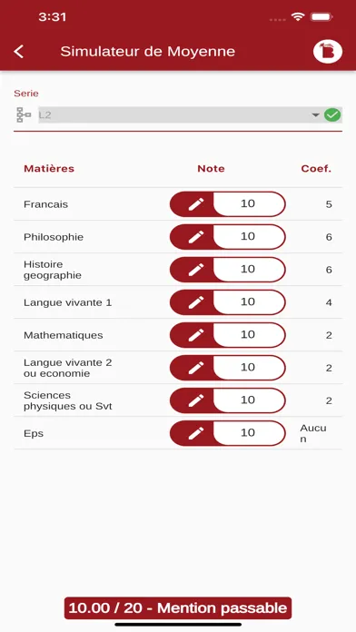 Capturas de tela do Bac en Poche Senegal