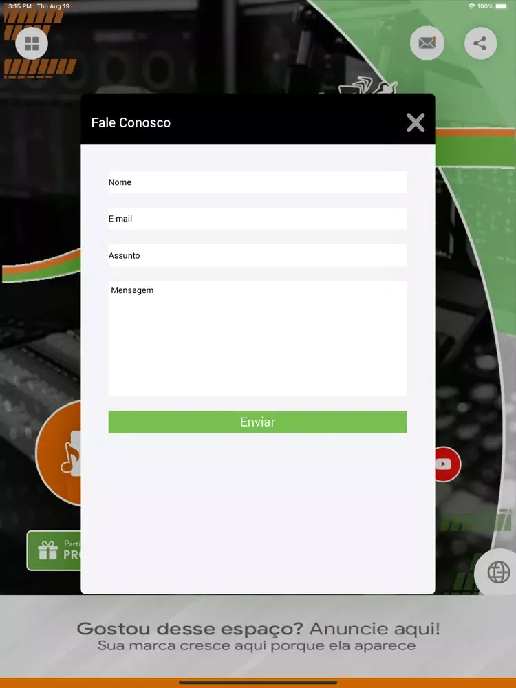 Band FM 102,7 Sorocaba iPad  Screenshots