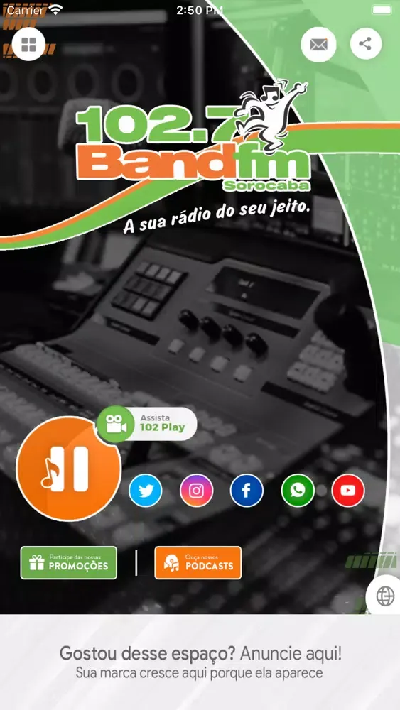 Band FM 102,7 Sorocaba Screenshots