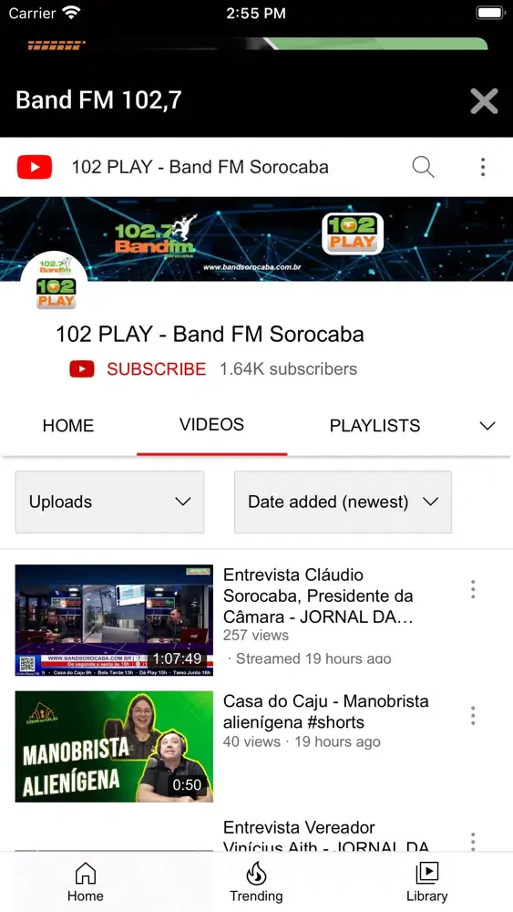Band FM 102,7 Sorocaba Screenshots
