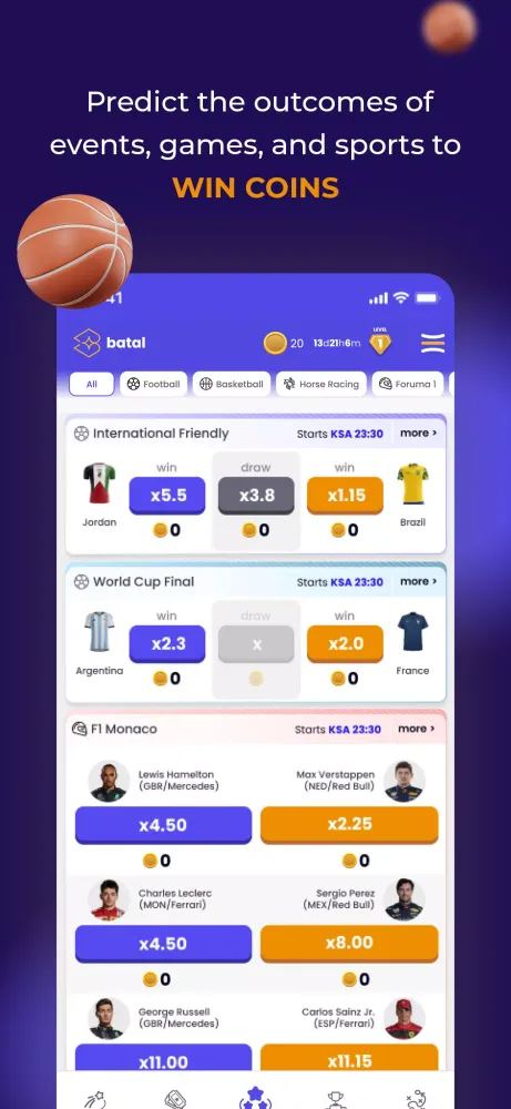 تصاویر Batalapp: Play, Compete & Win