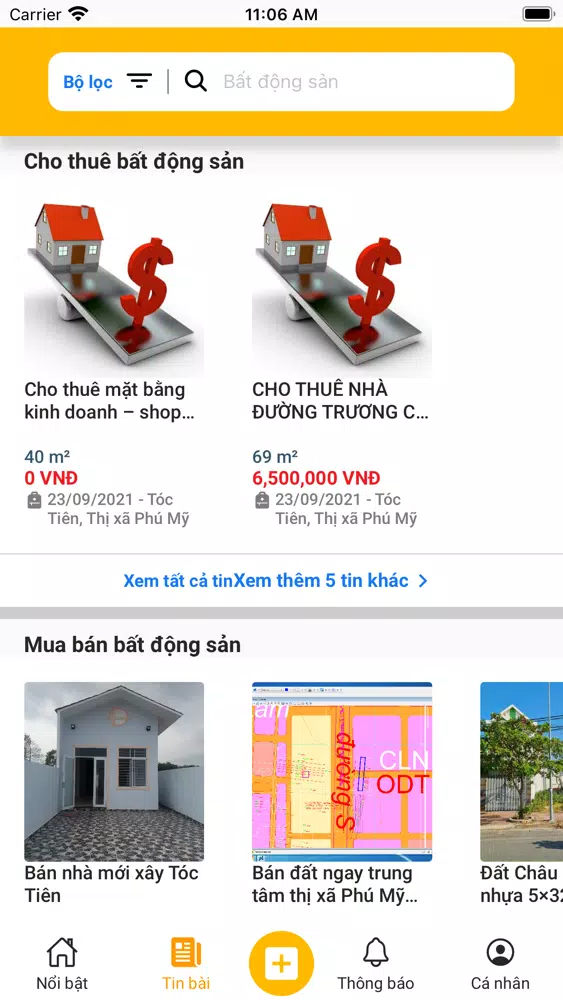 Bất động sản Bà Rịa - Vũng Tàu Screenshots