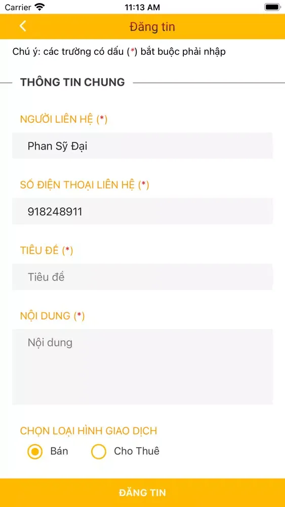 Bất động sản Bà Rịa - Vũng Tàu Screenshots