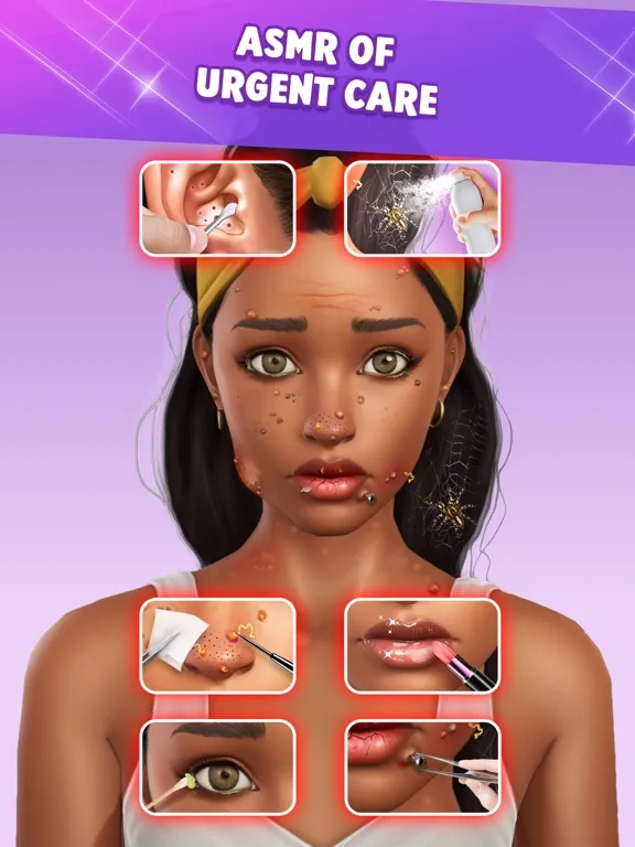 Capturas de tela do ASMR Makeup Fun: Makeover Game iPad 