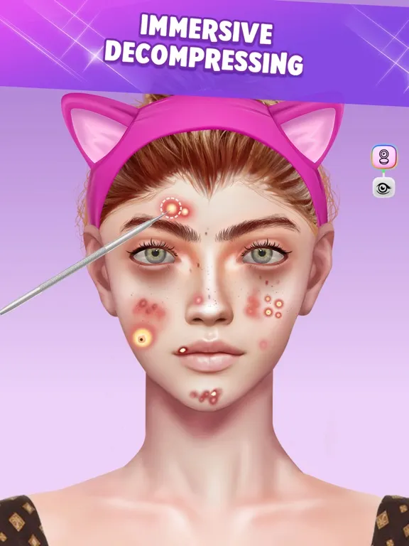 Capturas de tela do ASMR Makeup Fun: Makeover Game iPad 