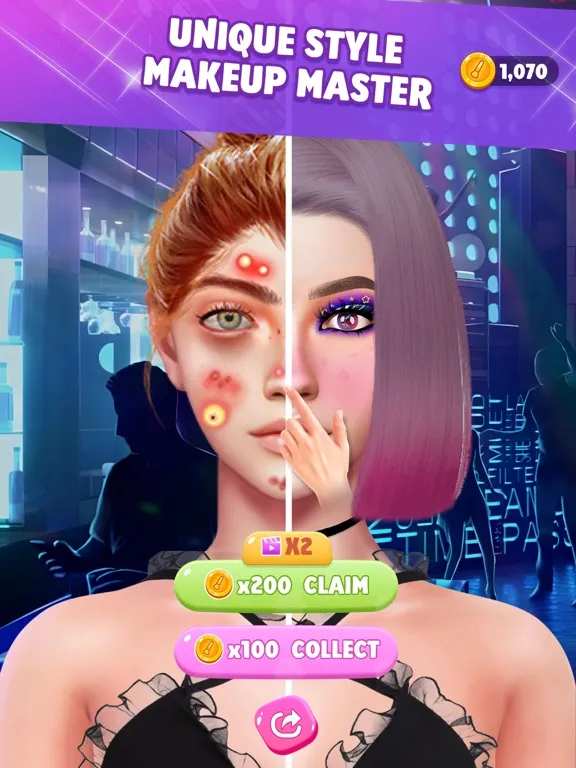 Capturas de tela do ASMR Makeup Fun: Makeover Game iPad 