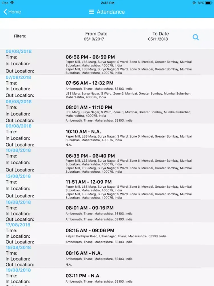 Beehive Location Tracker iPad 应用截图