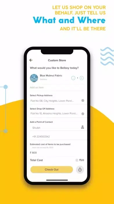 Ảnh chụp màn hình của Belboy - Deliveries Made Easy