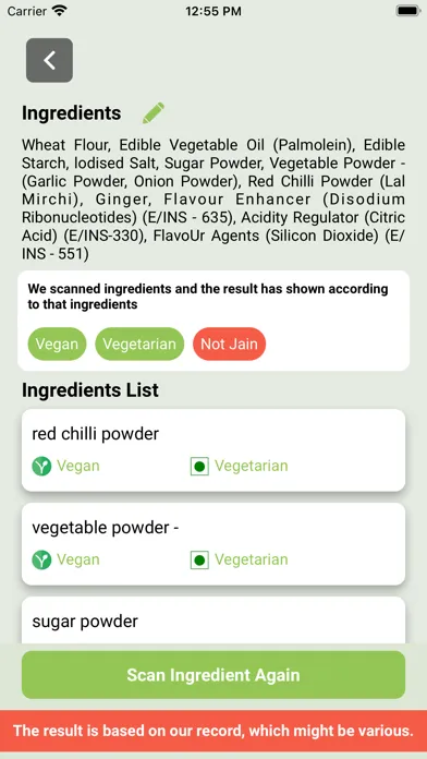 Captures d'écran de Veg Guarantee