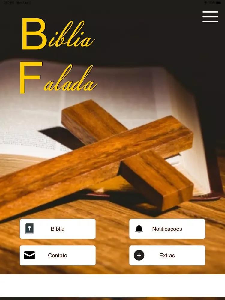 Bíblia Falada: Palavra de Deus iPad 应用截图