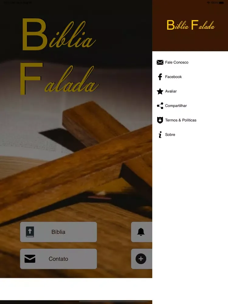 Bíblia Falada: Palavra de Deus iPad 应用截图