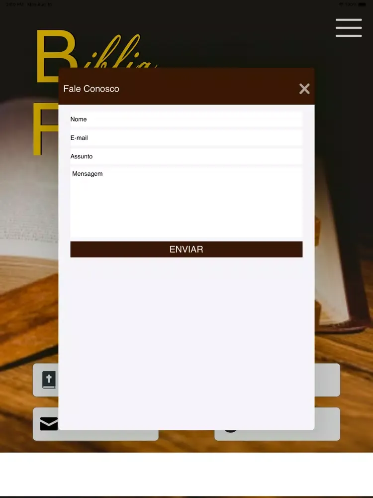 Bíblia Falada: Palavra de Deus iPad 应用截图