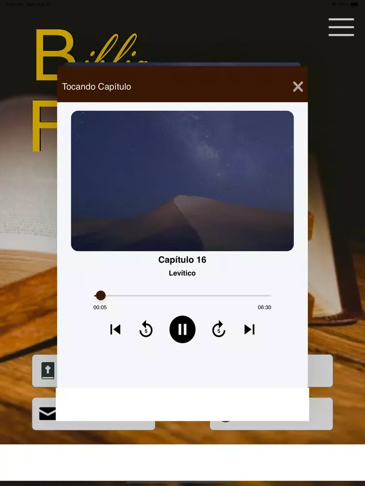 Bíblia Falada: Palavra de Deus iPad 应用截图