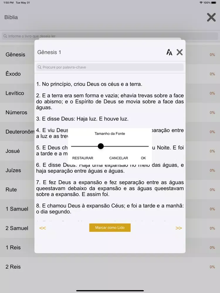Bíblias Online iPad 应用截图