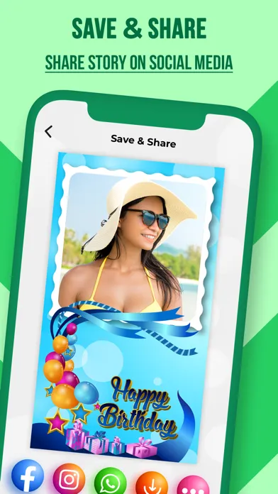 صور Bday Video Maker, Wishes, Card