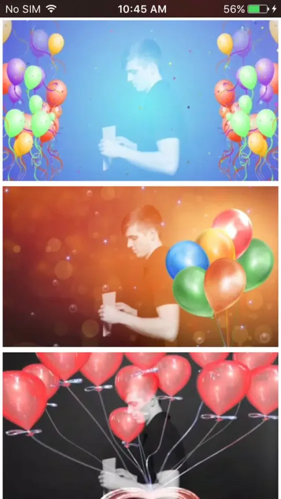 Birthday Sweet Wish : Birthday Video Wish Card 스크린샷