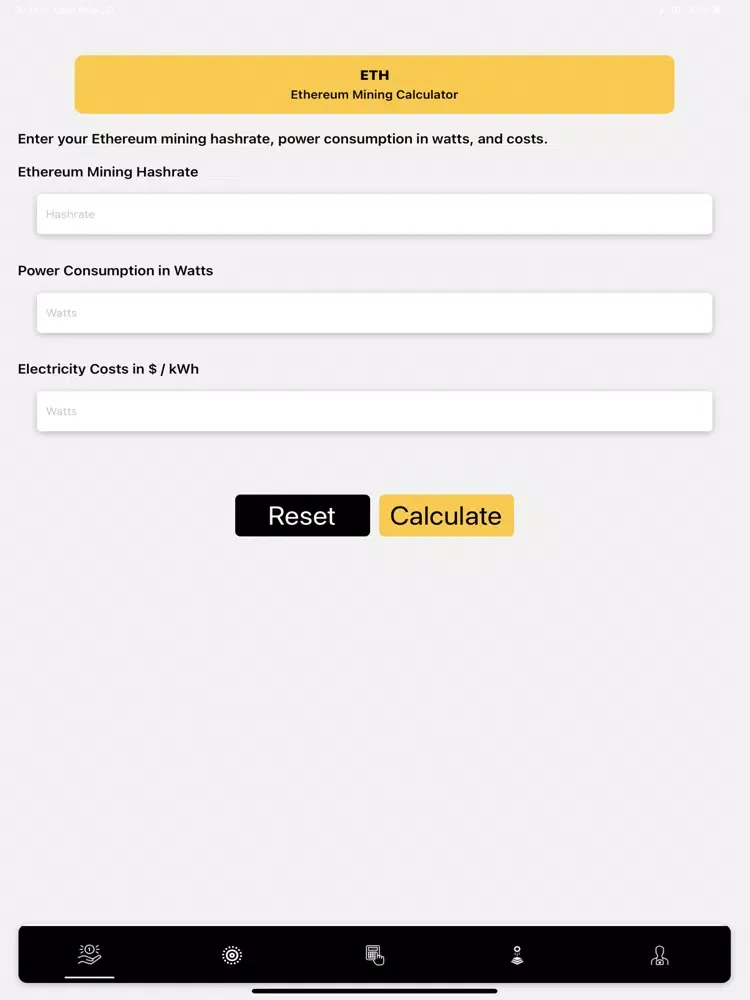 Bitcoin-Era App iPad  Screenshots