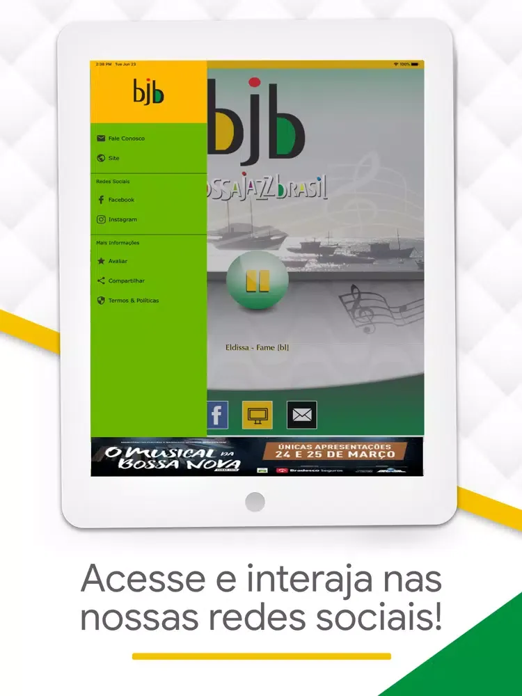 Captures d'écran de Bossa Jazz Brasil iPad 