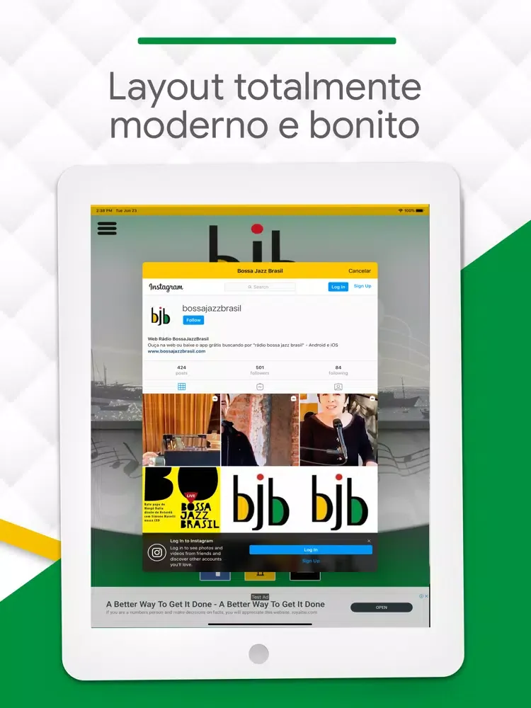 Captures d'écran de Bossa Jazz Brasil iPad 