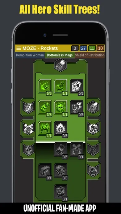 Tangkapan skrin Skill Tree for Borderlands 3