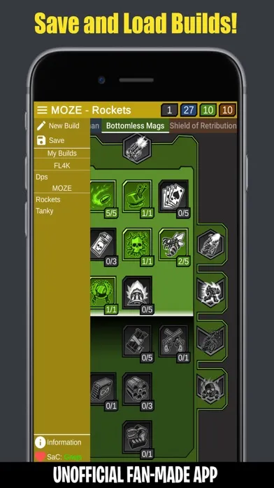 Tangkapan skrin Skill Tree for Borderlands 3
