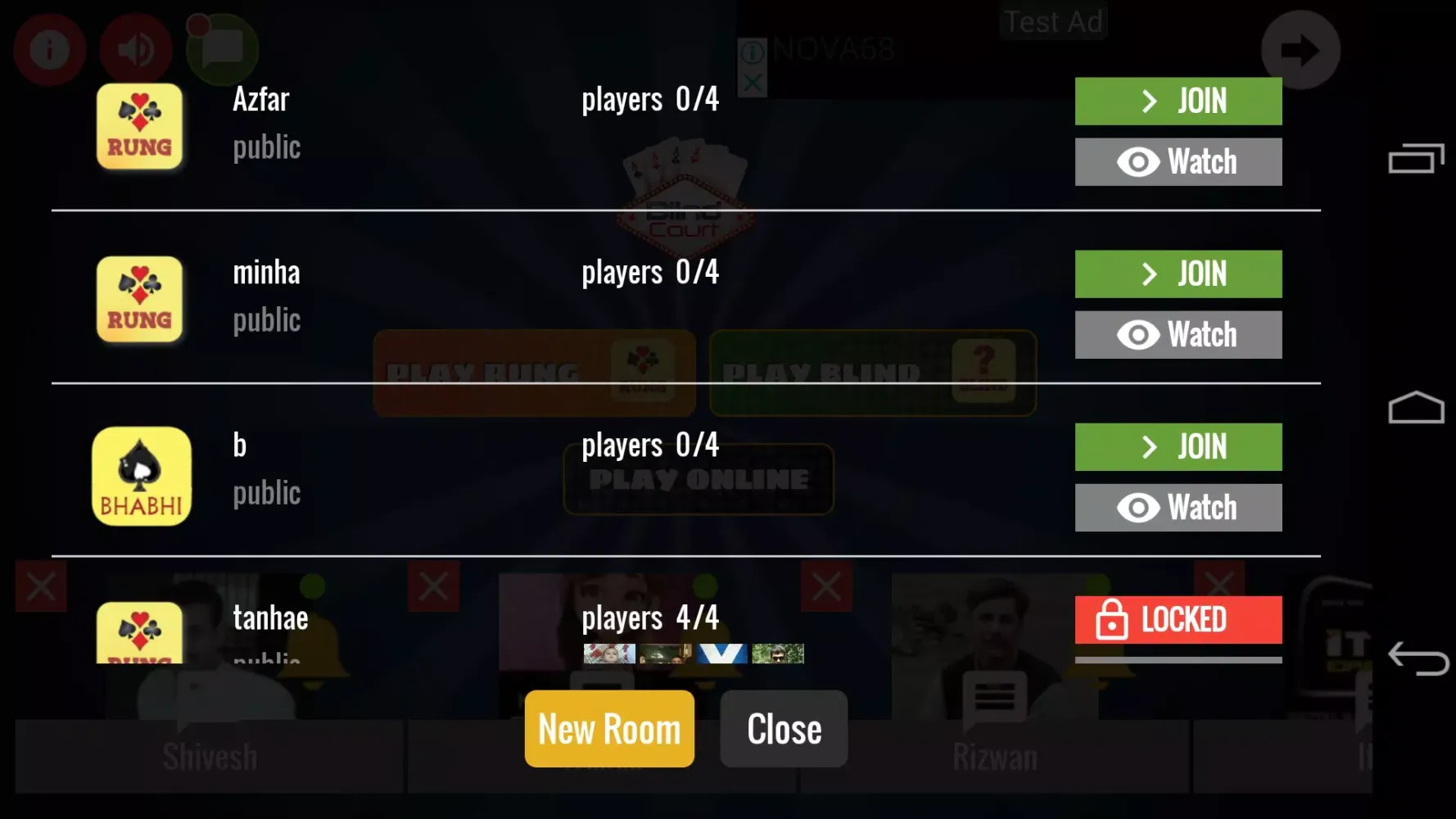 Blind Court Screenshots