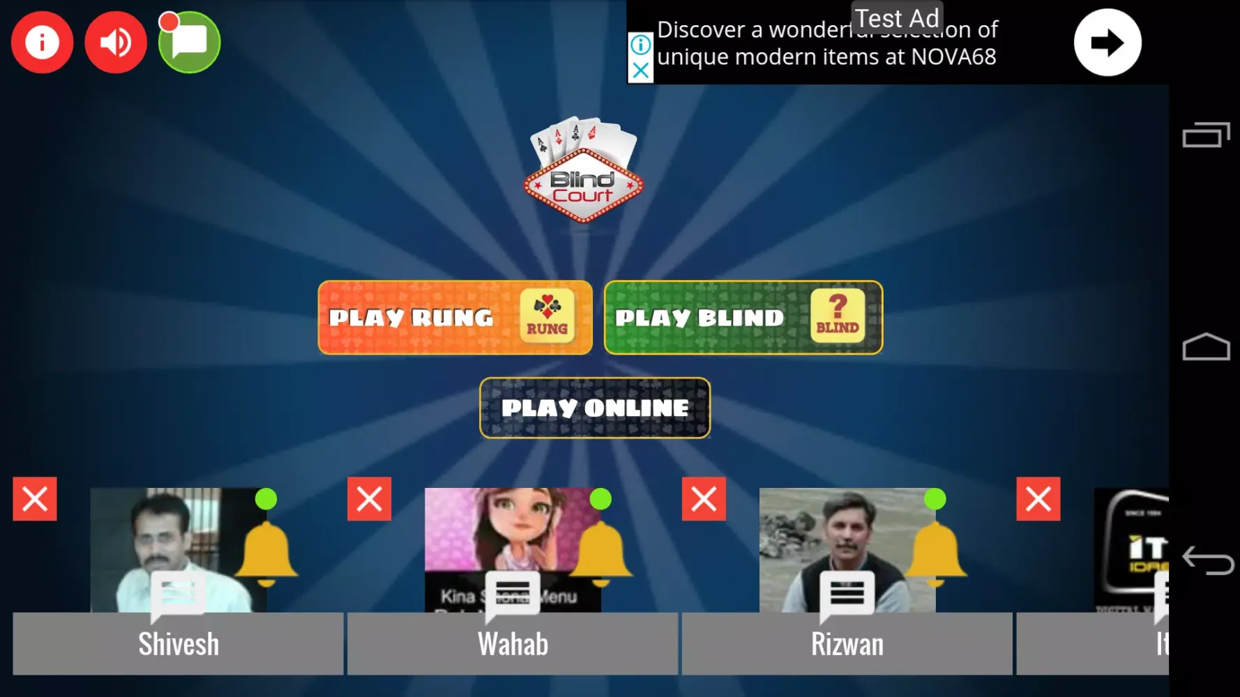 Blind Court Screenshots