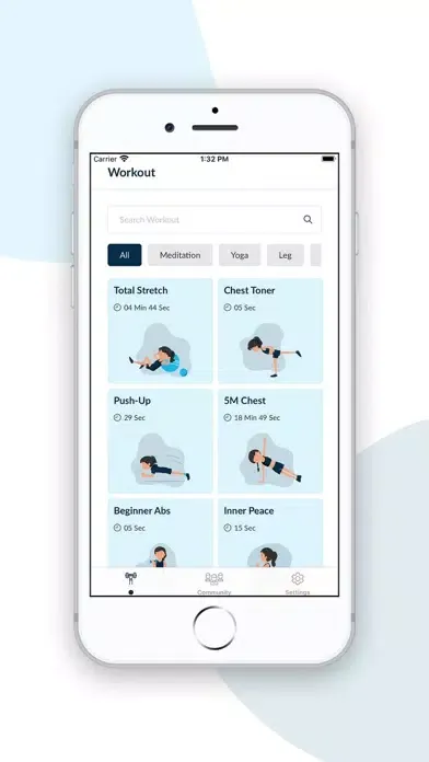 ภาพหน้าจอของ BlueLight Health