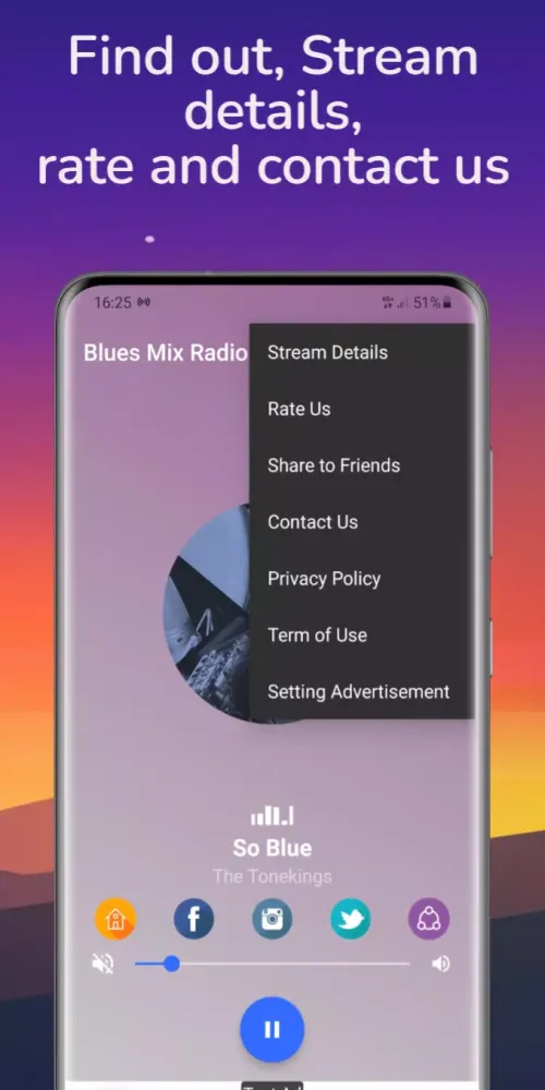 My Blues Radio Screenshots