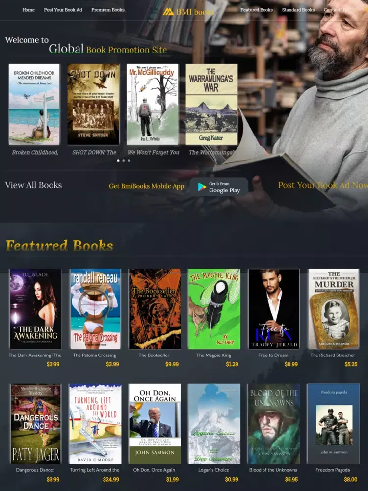 Capturas de pantalla de BmiBooks iPad 