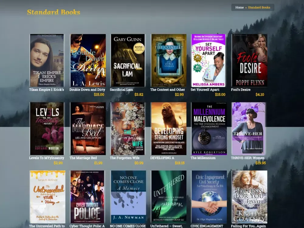 Capturas de pantalla de BmiBooks iPad 