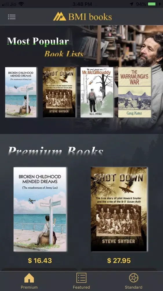 Capturas de pantalla de BmiBooks
