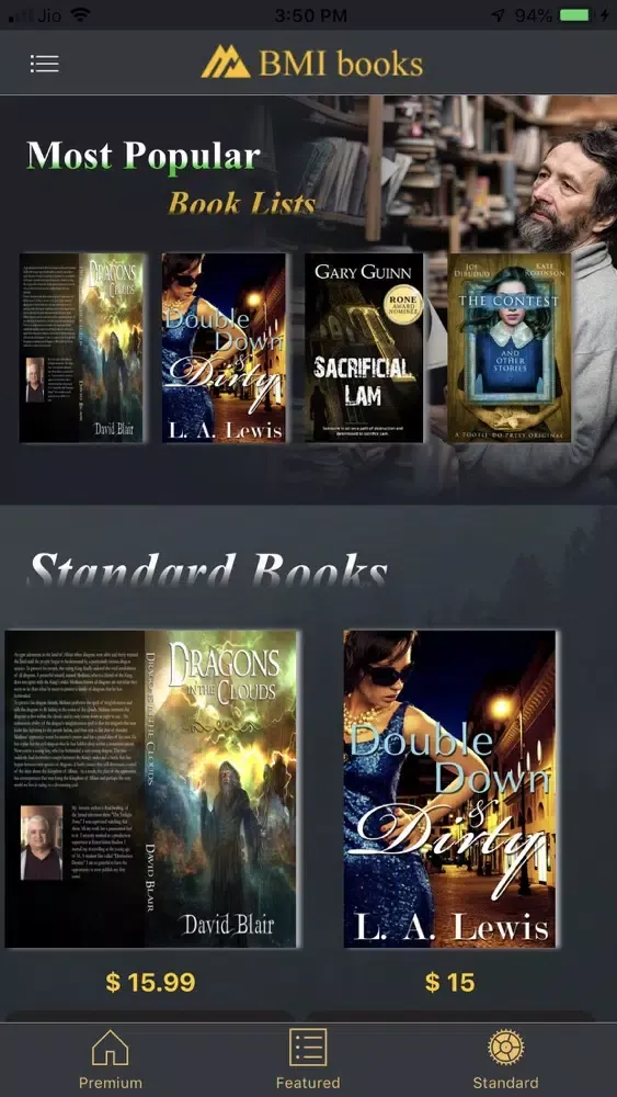 Capturas de pantalla de BmiBooks