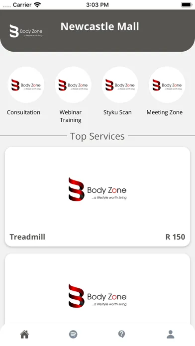 Body Zone App スクリーンショット