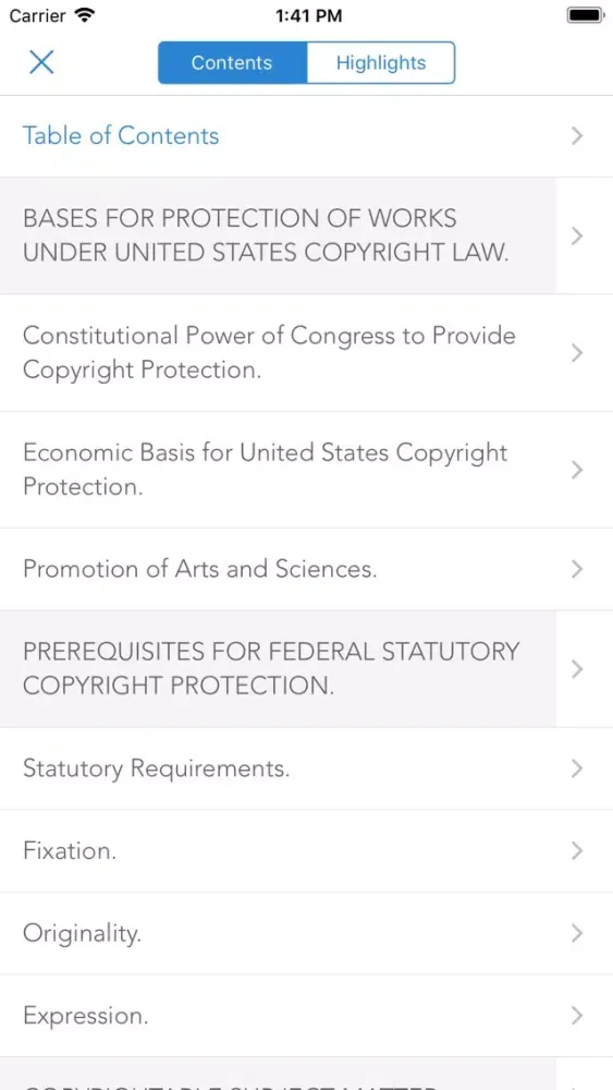 Copyright Law سکرین شاٹس