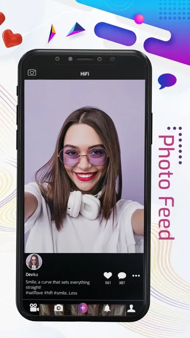 HiFi : Short video app スクリーンショット