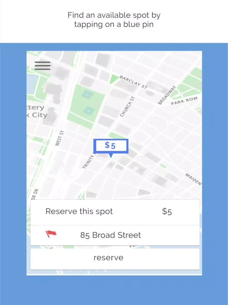 Boro - on street parking iPad  Screenshots