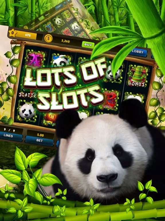 Capturas de tela do Bravo Panda Slot Machine – New Slot Machines games iPad 
