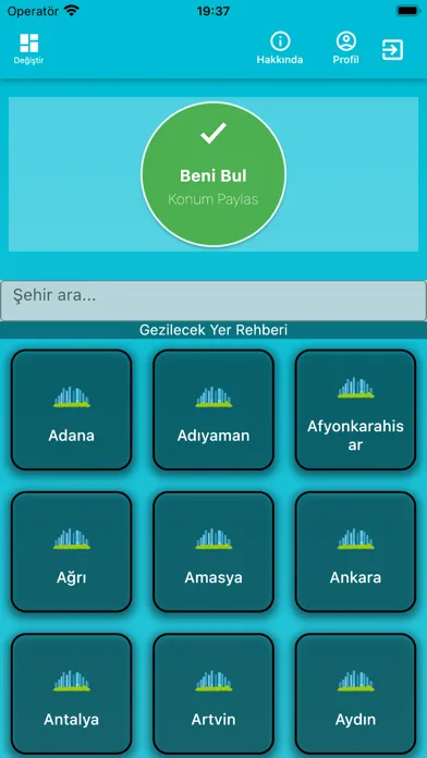 Yol Rehberi Ekran Görüntüleri