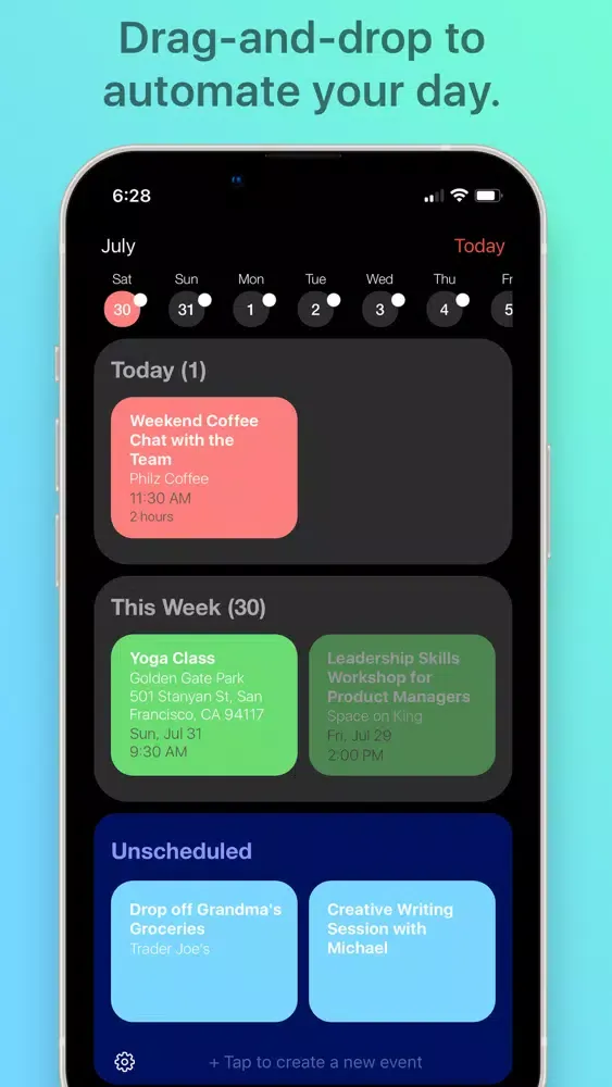 Screenshot di Busy - AI Calendar Assistant