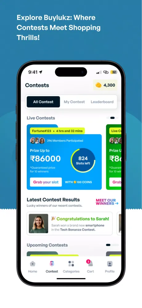 Bylukz - Shop online, win big! Screenshots