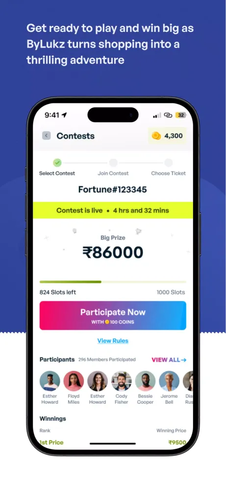 Bylukz - Shop online, win big! Screenshots