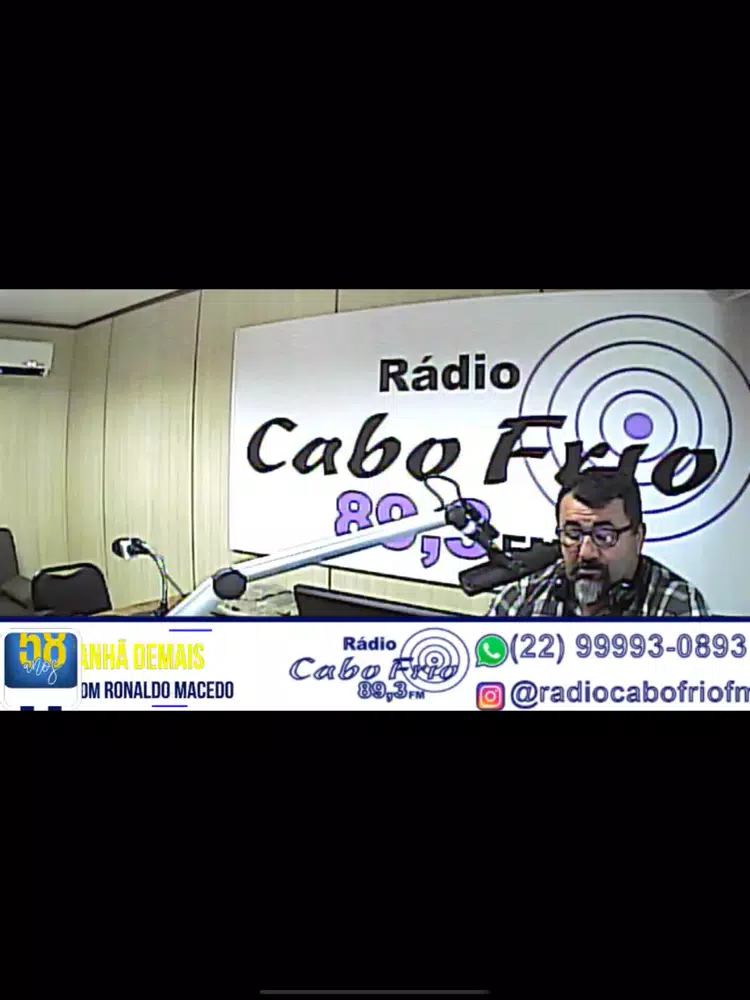 Rádio Cabo Frio 89,3 FM iPad 應用截圖