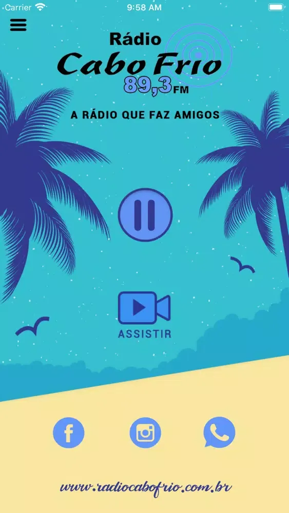 Rádio Cabo Frio 89,3 FM Screenshots